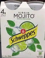 Mängden socker i Mojito 4 canettes slim de