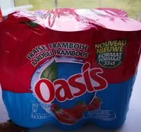 Mängden socker i Oasis fraises framboise