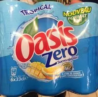 Mängden socker i Oasis zero