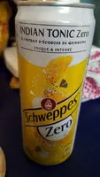 Mängden socker i Schweppes zéro Indian Tonic