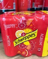 Mängden socker i Schweppes agrum'
