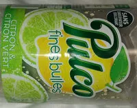Mängden socker i Pulco fines bulles citron & citron vert
