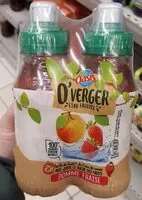 Mängden socker i O'verger l'eau fruitée