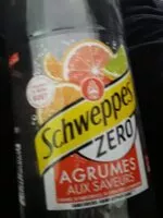 Socker och näringsämnen i Schweppes zero