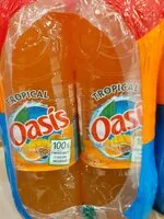 Mängden socker i Oasis