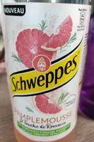 Mängden socker i Schweppes pamplemousse touche de romarin