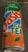 Mängden socker i Oasis ice tea saveur pêche