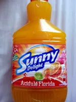 Mängden socker i Sunny Delight Acidulé Florida