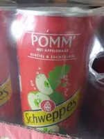 Mängden socker i Schweppes pomme