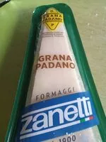 Mängden socker i Grana padano