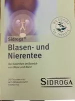 Mängden socker i Blasen- und Nierentee