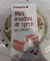 Mängden socker i MINI INVOLTINI DE SPECK AU CHEVRE