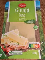 Mängden socker i Gouda Jung