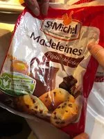 Mängden socker i Madeleine - pepites de chocolat