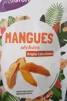 Mängden socker i Mangues séchées
