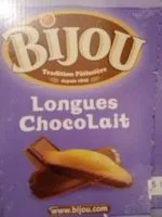 Mängden socker i Madeleines longues chocolait