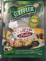 Mängden socker i Spatzle a poeler