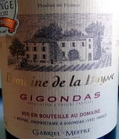Mängden socker i Gigondas - Domaine de la Daysse 2012