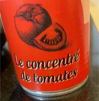 Mängden socker i Le concentré de tomates