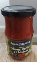 Mängden socker i Sauce olives vertes et noires