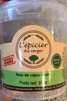 Mängden socker i Noix de cajou crues