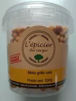 Mängden socker i Maïs grillé salé