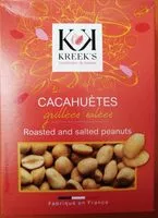 Mängden socker i cacahuètes grillées salées