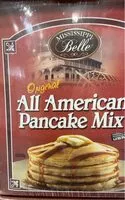 Mängden socker i All american pancake mix