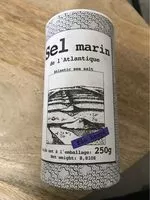 Mängden socker i Sel marin de l'Atlantique