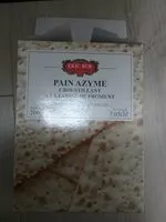 Mängden socker i Pain Azyme