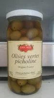 Mängden socker i Olives vertes picholine