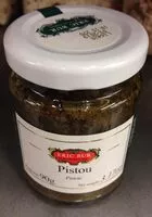 Mängden socker i Sauce Pistou ERIC BUR