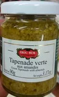 Mängden socker i Tapenade verte aux amandes