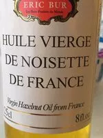 Mängden socker i Huile vierge de noisette