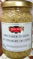 Mängden socker i Moutarde a l'ancienne au vinaigre de cidre ERIC BUR