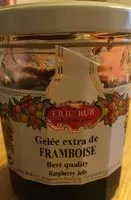 Mängden socker i Gelée extra de framboise