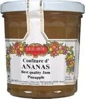 Mängden socker i Confiture extra d'ananas ERIC BUR