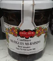 Mängden socker i Confiture Mi-figues Mi-raisins
