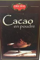 Mängden socker i Eric Bur Cacao En Poudre 250G