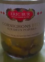 Mängden socker i Cornichons aux 2 poivres
