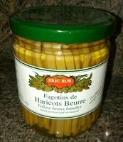 Mängden socker i Fagotins de Haricots Beurre