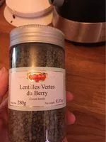 Mängden socker i Eric Bur Lentilles Vertes Du Berry 290G