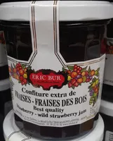 Mängden socker i Confiture extra de Fraises - Fraises des Bois