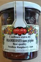 Mängden socker i Confiture extra de framboise sans pépins ERIC BUR