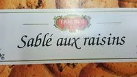 Mängden socker i Sablés aux raisins