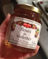 Mängden socker i Fleurs de violettes
