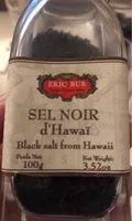 Mängden socker i Sel noir d'Hawaï