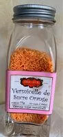 Mängden socker i Vermicelles De Sucre Orange