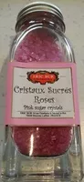 Mängden socker i Cristaux sucrés roses