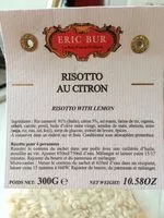 Mängden socker i Risotto au citron